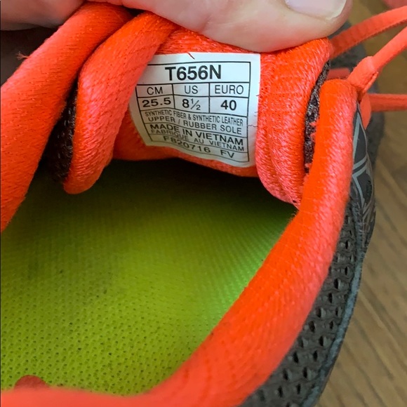 ASICS running shoe size 8 1/2 - Picture 5 of 5